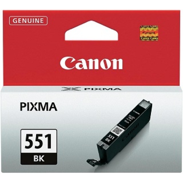 Canon CLI-551BK (6508B001), černá originální náplň pro tiskárny Canon