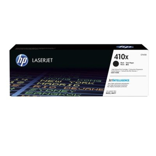 HP 410X (CF410X), černý originální toner do tiskárny HP