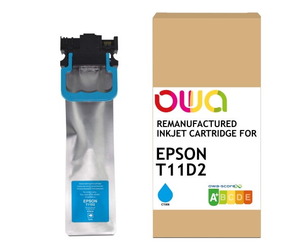 OWA Armor ink-jet pro Epson WF C5390/5890 cyan, 77ml, komp. s C13T11D240