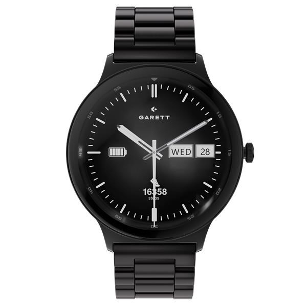 Garett Smartwatch Quantum Black Steel