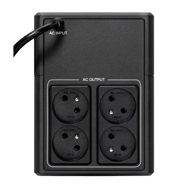 EATON UPS 5E 1200 USB FR G2, Line-interactive, Tower, 1200VA/660W, výstup 4x FR (CZ), USB, bez ventilátoru