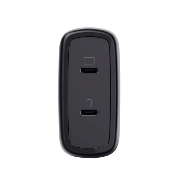 TRUST GaN Nabíječka MAXO 65W 2-Port, USB-C, bílá