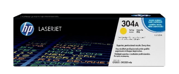 Toner HP č.304A CC532A žlutý