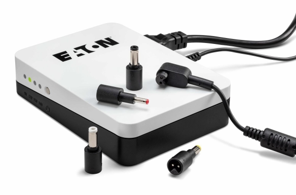Eaton 3S Mini UPS, 36W DC, 9V/12V/15V/19V, 2200mAh, 4 různé konektory