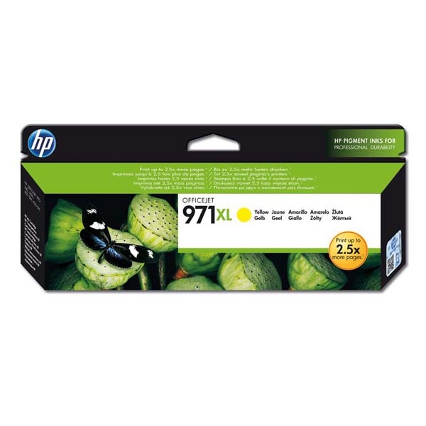 Náplň HP No.971XL, CN628AE žlutá (6 600 stran)