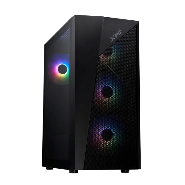 ADATA XPG case LANDER 500 Mid-Tower, bez zdroje, 4x 120mm ARGB Fan, Černá