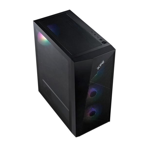 ADATA XPG case LANDER 500 Mid-Tower, bez zdroje, 4x 120mm ARGB Fan, Černá