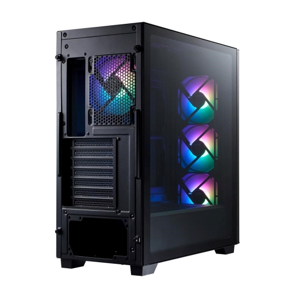 ADATA XPG case LANDER 500 Mid-Tower, bez zdroje, 4x 120mm ARGB Fan, Černá