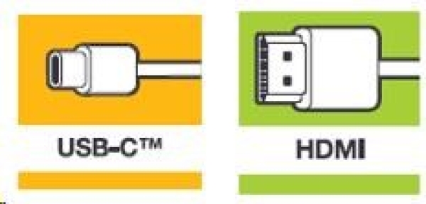 VERBATIM 49144 USB-C™ to HDMI 4K Adapter with 1.5m cable HUB