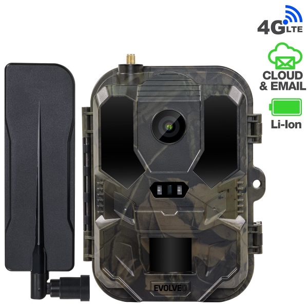 EVOLVEO StrongVision PRO 4G II, fotopast / bezpečnostní kamera, 4G LTE, 10 000 mAh baterií