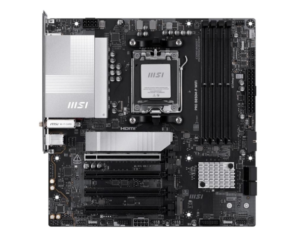 MSI MB Sc AM5 PRO B850M-P WIFI, AMD B850, 4xDDR5, 1xDP, 1xHDMI, mATX