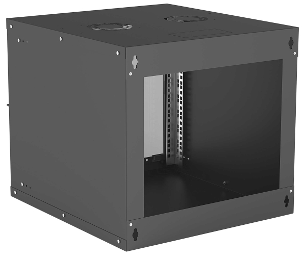 Intellinet 19" BASIC rozvaděč 9U/560mm, černý, rozložený flatpack