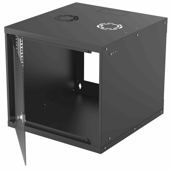 Intellinet 19" BASIC rozvaděč 9U/560mm, černý, rozložený flatpack