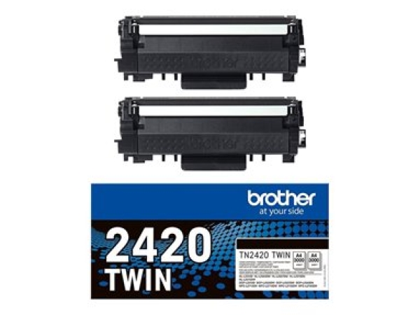 Toner Brother TN-2420TWIN černý 2-balení