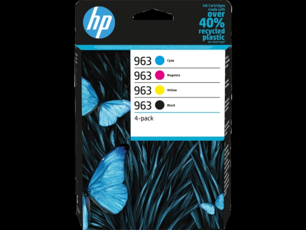 Sada náplní HP 963, 6ZC70AE (1x1 000/3x700 stran)