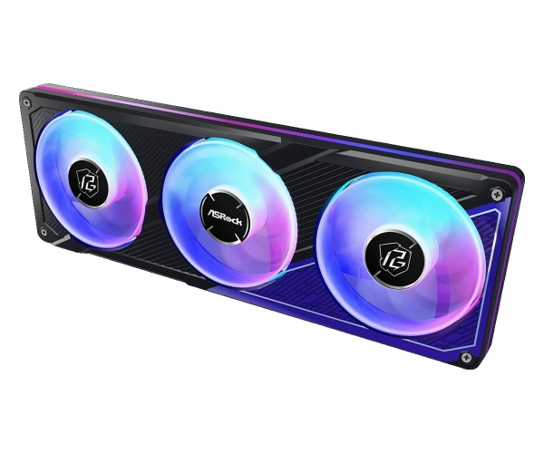 ASROCK PHANTOM GAMING 360 LCD komplet vodního chlazení CPU intel/AMD, LCD, ARGB (PG360 LCD BLACK)