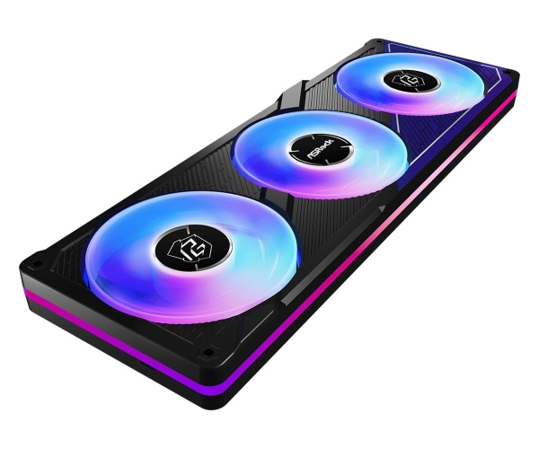 ASROCK PHANTOM GAMING 360 LCD komplet vodního chlazení CPU intel/AMD, LCD, ARGB (PG360 LCD BLACK)