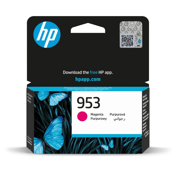 Náplň HP č.953, F6U13AE purpurová 