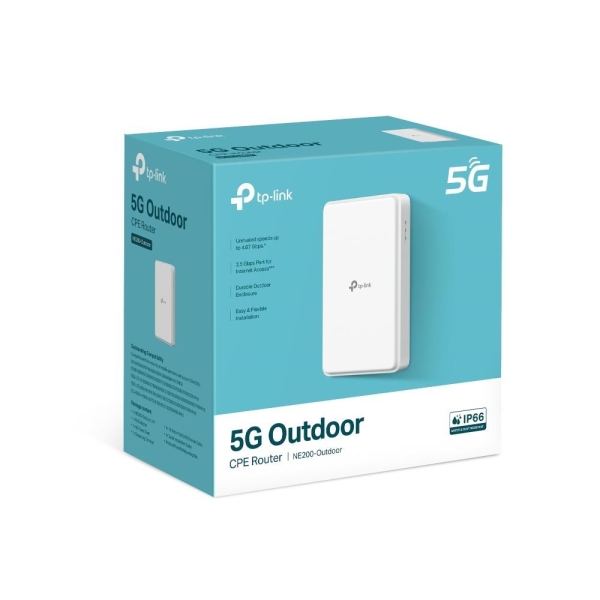 TP-Link NE200-Outdoor venkovní 5G, 4G LTE router (5G, 4G LTE,1x2,5GbE,1xnanoSIM)