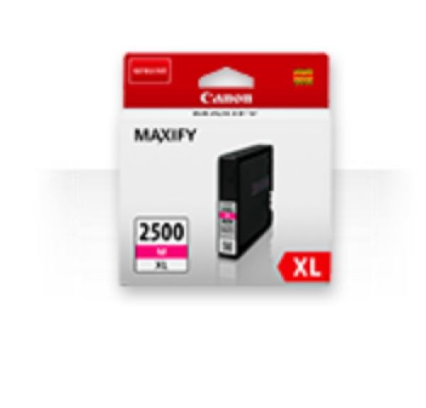 Náplň CANON PGI-2500XL, 9266B001 purpurová (19,3 ml)