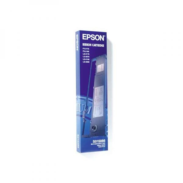 Epson originální páska do tiskárny, C13S015086, černá, Epson LQ 2070, 2170, 2180, 2080, FX 2170, FX 2180