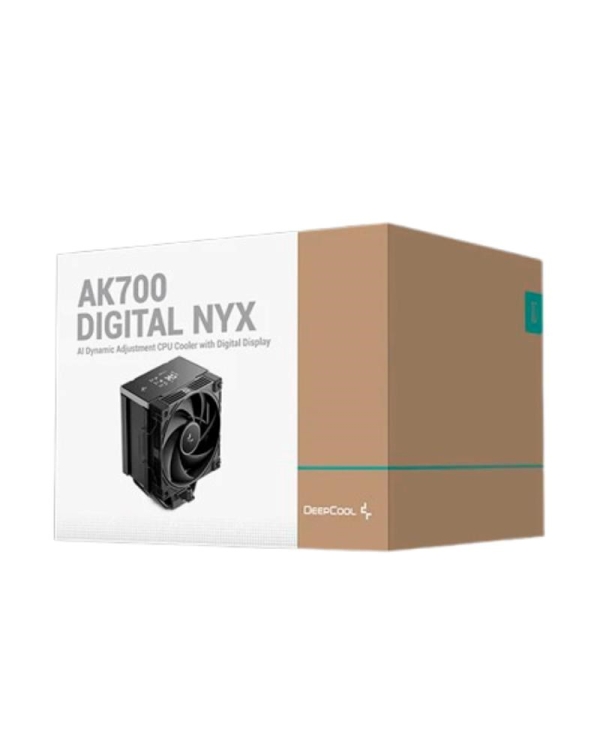 DEEPCOOL CPU Chladič AK700 G2 DIGITAL NYX, 1x120, LGA1851, AM5, černá