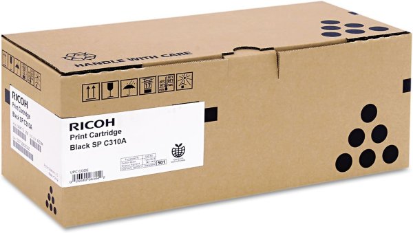 Toner Ricoh 407531, SP C252E, černý, 4 500 stran