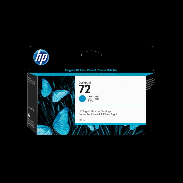 Náplň HP č.72, C9371A (130ml) azurová