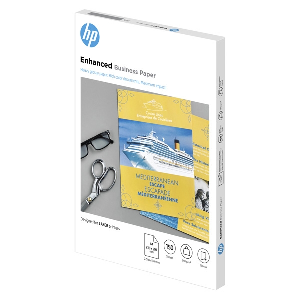 HP Professional Glossy Paper - Lesklý - A4 (210 x 297 mm) - 150 g/m2 - 150 listy fotografický papír - pro Color LaserJet Pro MFP M182, MFP M283; LaserJet MFP M42625, MFP M438, MFP M442, MFP M443