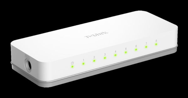 D-Link GO-SW-8E 8-Port 10/100 Desktop Switch