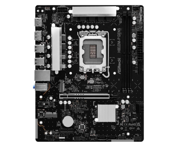 ASRock MB Sc LGA1851 H810M-P Gen5, Intel H810, 2xDDR5,1xDP, 1xHDMI, mATX
