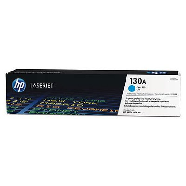 Toner HP č.130A CF351A azurový