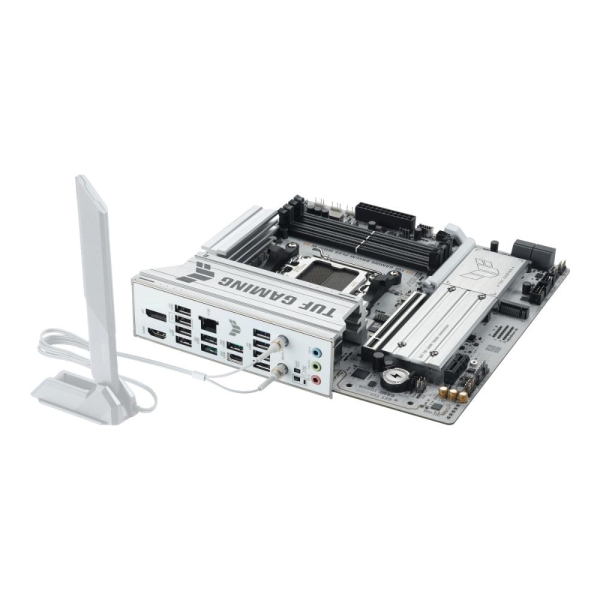 ASUS MB Sc AM5 TUF GAMING B850M-PLUS WIFI7 W, AMD B850, 4x DDR5, 1xDP1, 1xHDMI, WIFI, mATX