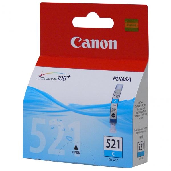 Náplň Canon CLI-521C azurová (9 ml)