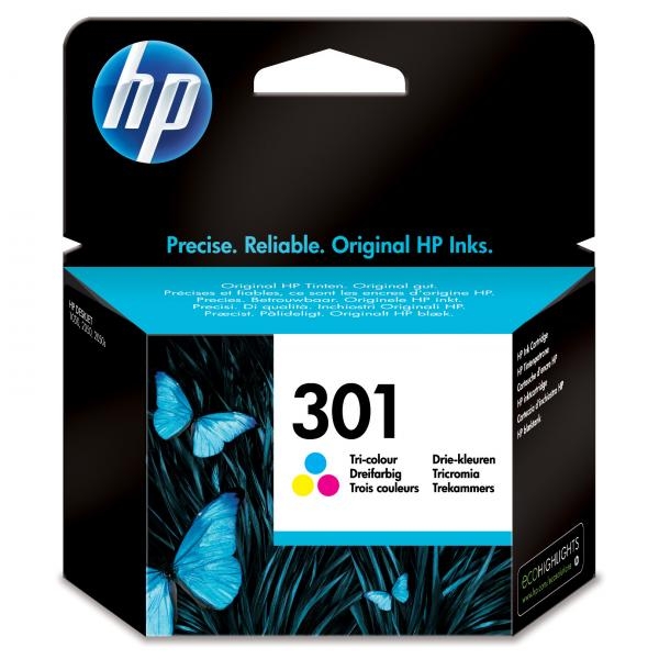 Náplň HP 301, CH562EE, barevná (165 stran)