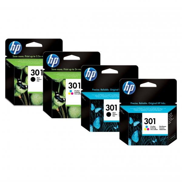 Náplň HP 301, CH562EE, barevná (165 stran)