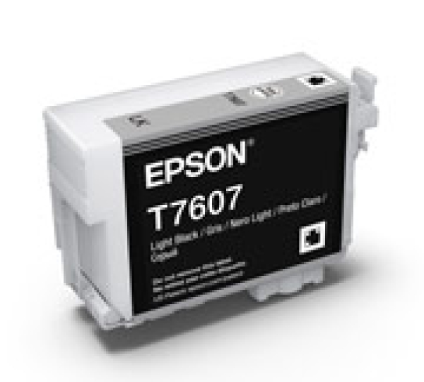 Náplň Epson C13T76074010 světle černá blistr
