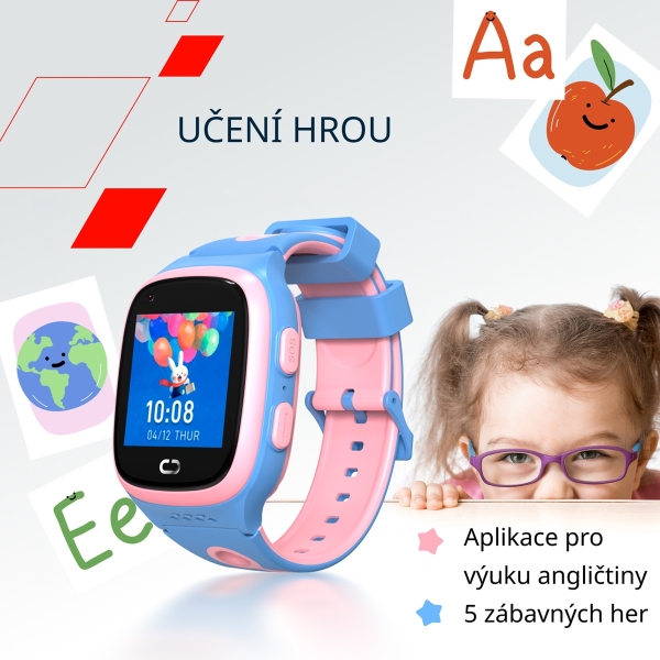 Canyon Kids Watch ZEFIR KW-49 E-SIM 4G, Blue