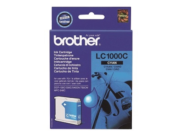 Náplň Brother LC-1000C azurová