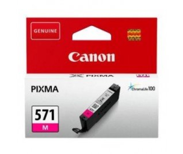 Canon CLI 571M (0387C001), purpurová barva pro tiskárny Canon
