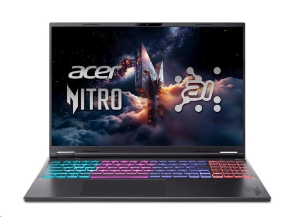 Acer Nitro 16S AI/AN16S-61-R3HE/AI9-365/16''/2560x1600/32GB/1TB/RTX 5070/W11H/Black/2R