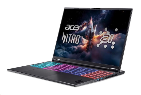 Acer Nitro 16S AI/AN16S-61-R3HE/AI9-365/16''/2560x1600/32GB/1TB/RTX 5070/W11H/Black/2R