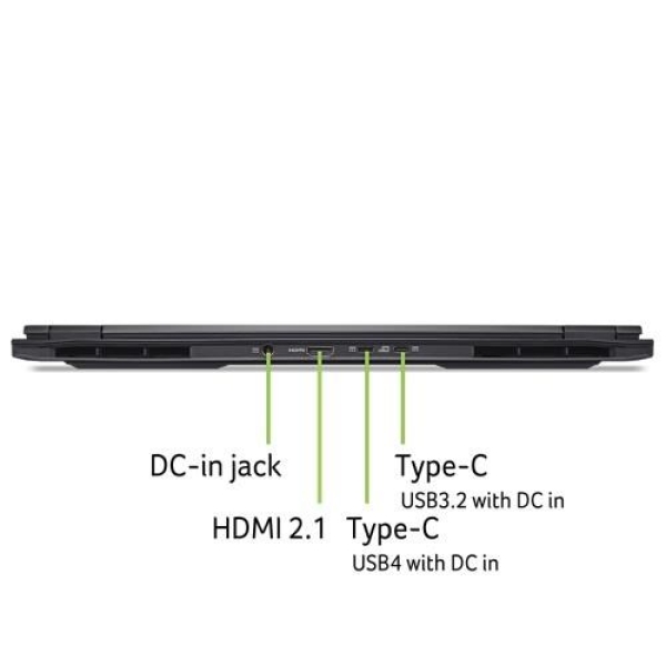 Acer Nitro 16S AI/AN16S-61-R3HE/AI9-365/16''/2560x1600/32GB/1TB/RTX 5070/W11H/Black/2R