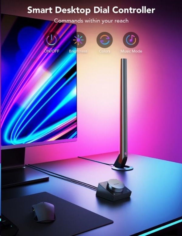 Govee Smart Gaming Light Bars white
