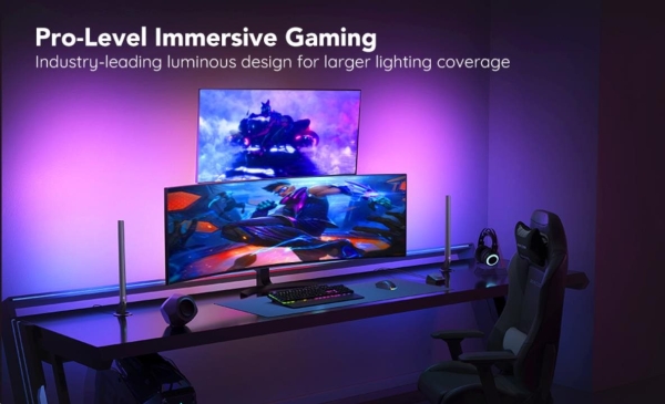 Govee Smart Gaming Light Bars white