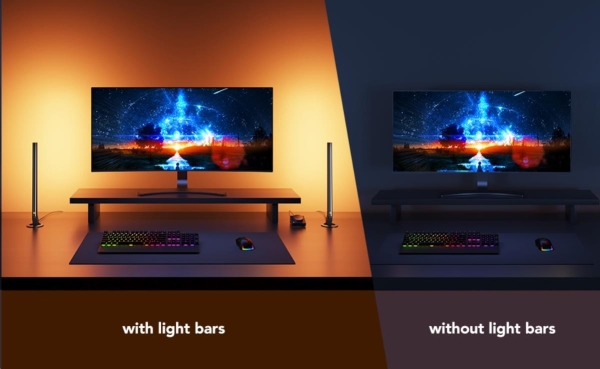 Govee Smart Gaming Light Bars white
