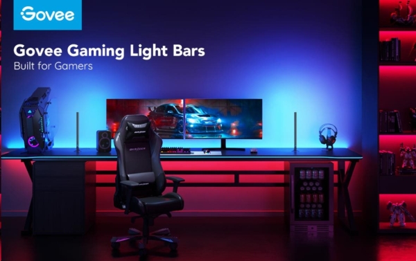 Govee Smart Gaming Light Bars white