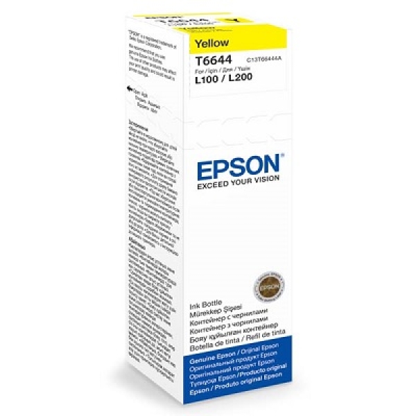 Náplň Epson C13T66444A žlutá