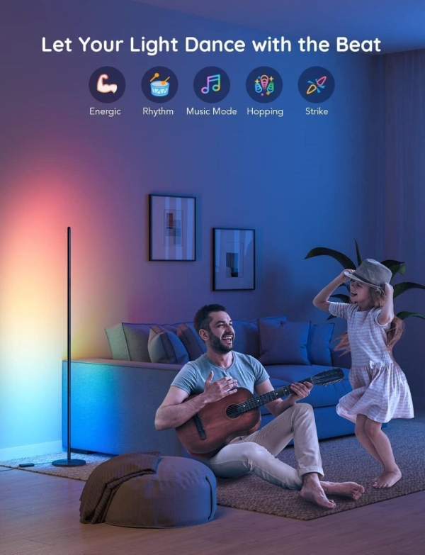 Govee RGBW Floor Lamp Lite stojací lampa MATTER