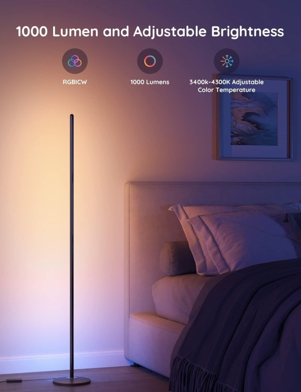Govee RGBW Floor Lamp Lite stojací lampa MATTER